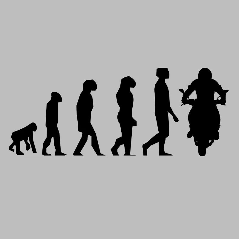 Motorrad-Evolution