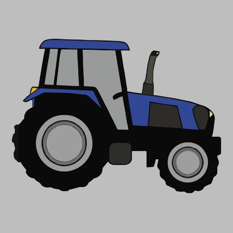 Traktor Illustration Geschenkidee