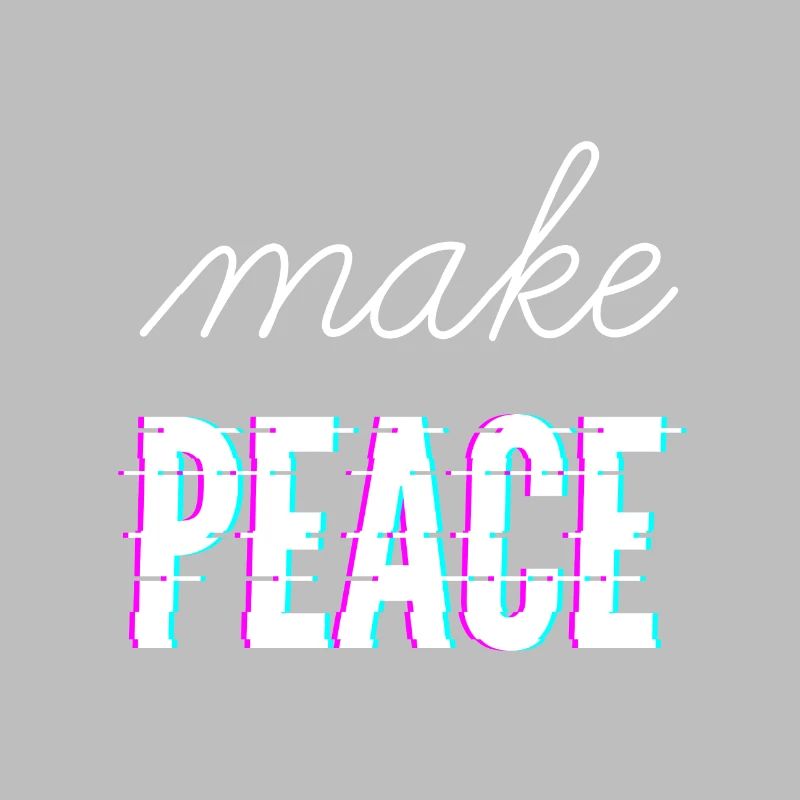 make peace