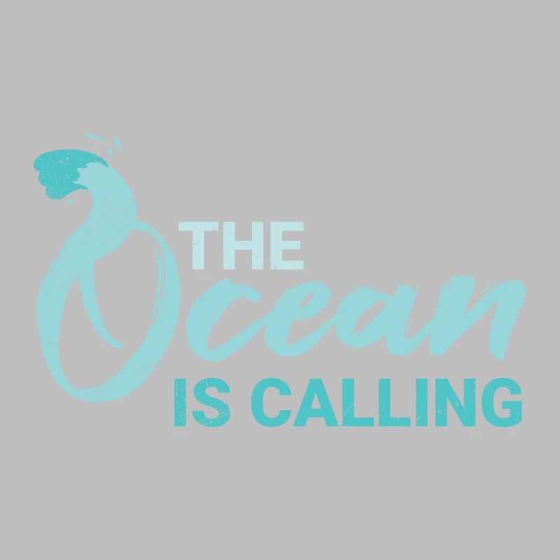 The Ocean Is Calling Surffer Plongeur Idée cadeau