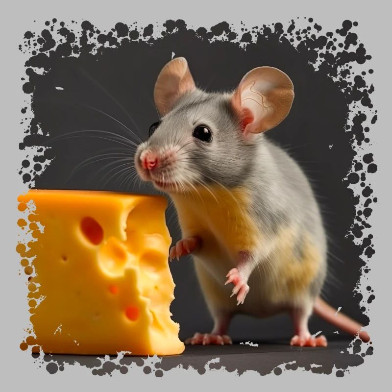 Mäuse mit Käse ist ein Klischee