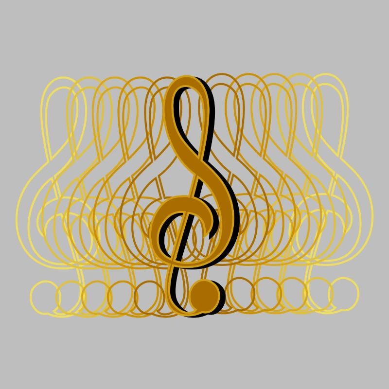 Clef cool gradient, fade, gradient