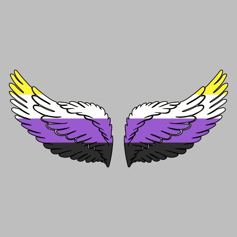 Wing Nonbinary Non-Binary Gender Nonbinary