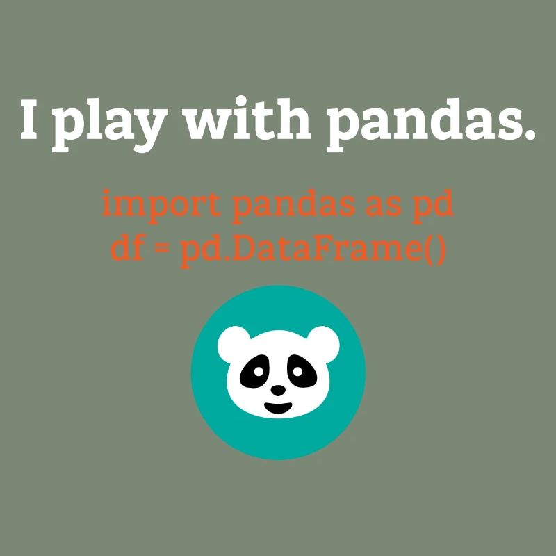 Pandas Data Science Computer Science Gift