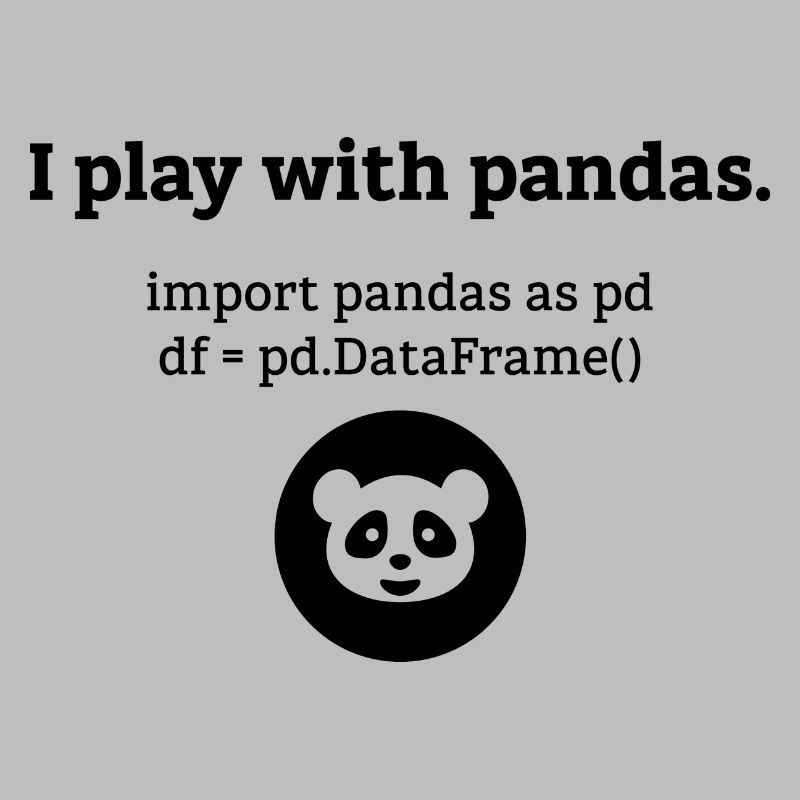 Pandas Data Science Computer Science Gift