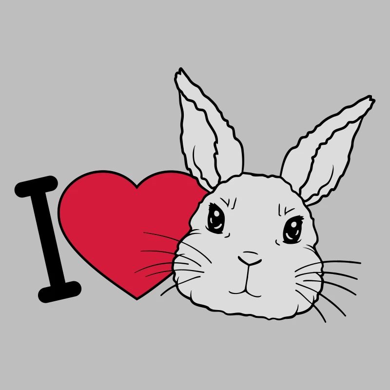 J’adore les lapins Logo
