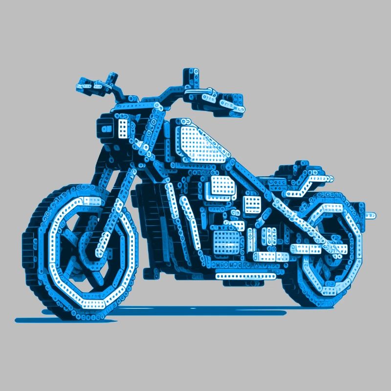MotorcycleChopper dans de superbes graphismes de pixels 8 bits