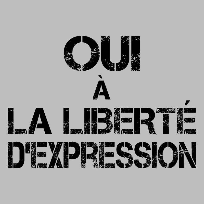 Oui a la liberté d'expression