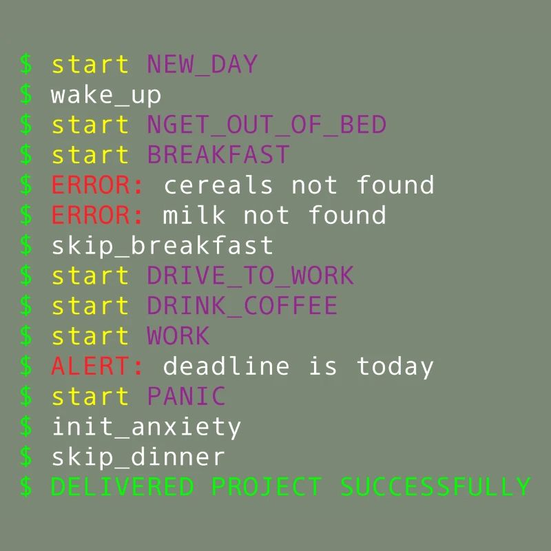 New day Programming Informatic Geschenk Spruch