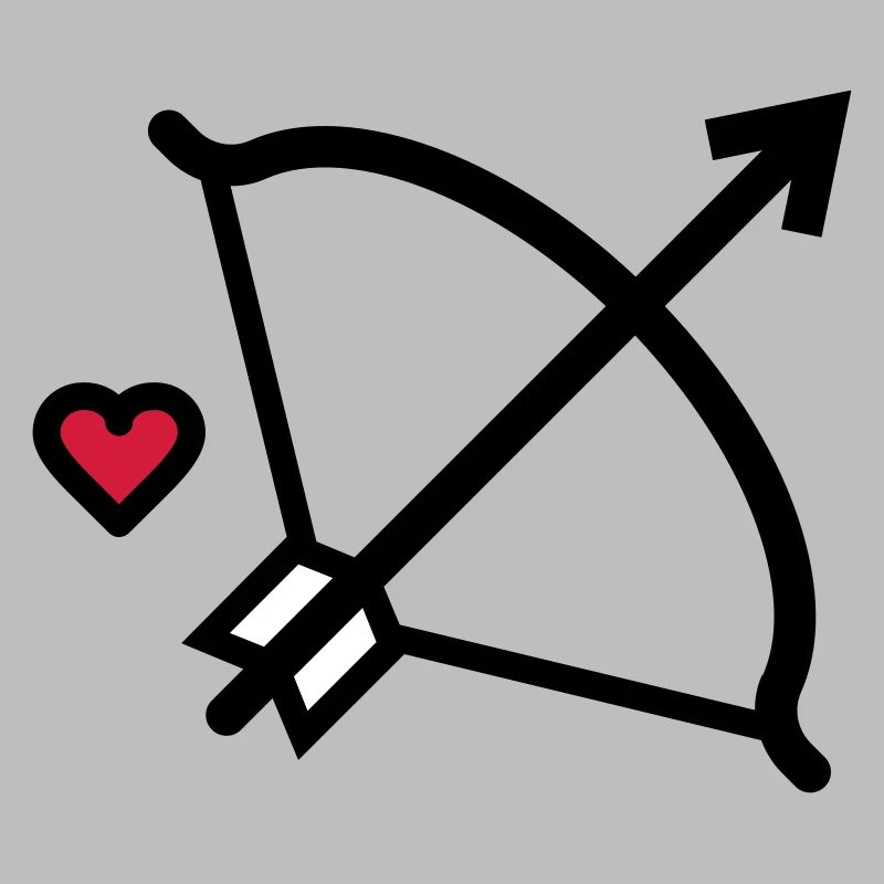 Arc et flèche Flèche de Cupidon pour les amoureux