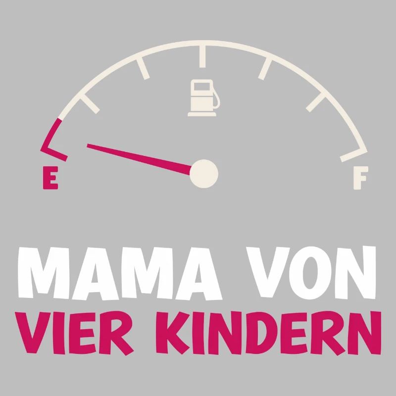 Tank leer Mama von 4 Kindern Mutter Muttertag Kind