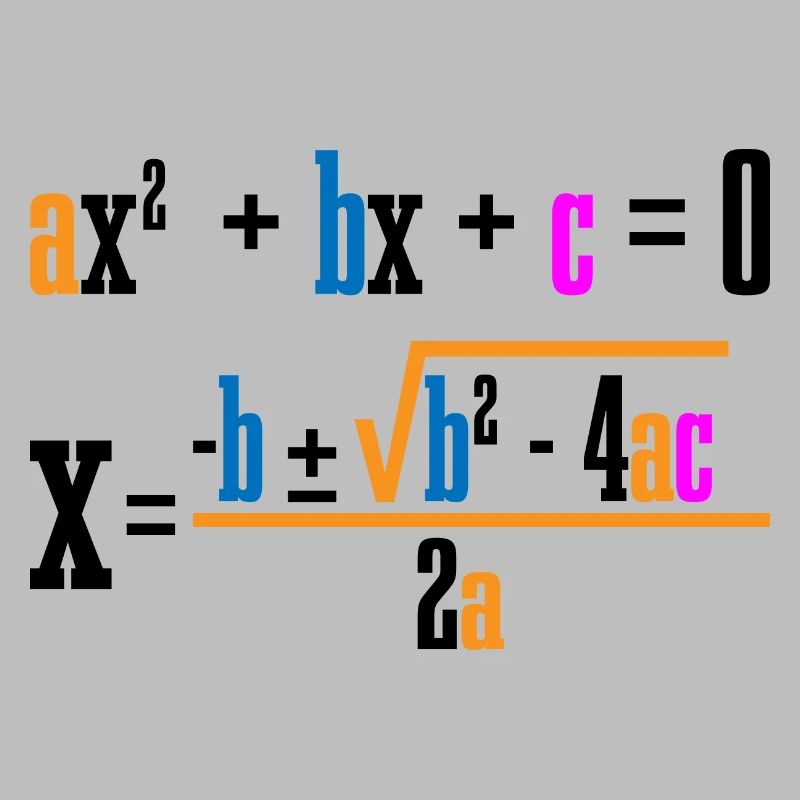 Quadratic Formula For Math Class 7