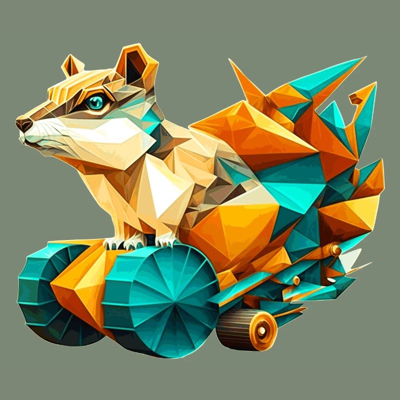 Kit 3D tamia avec roues comme polygone