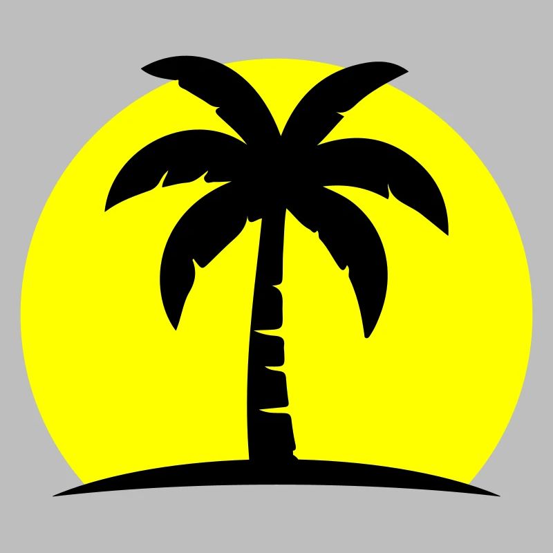 Palme Strand Sonne