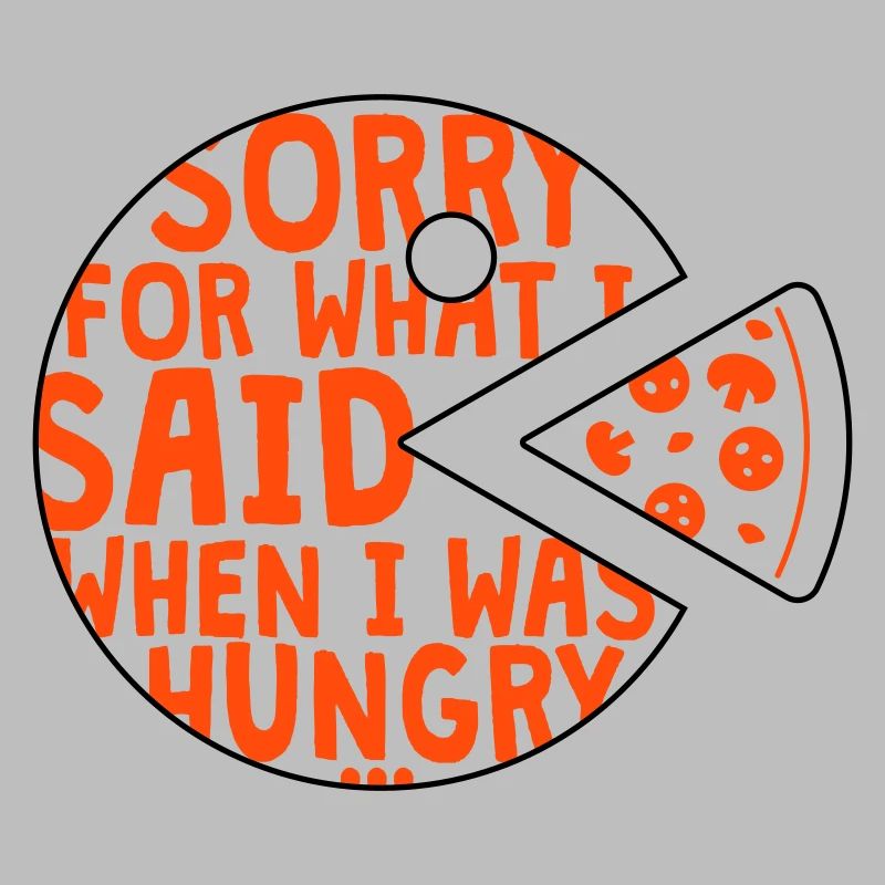 désolé pour ce que j’ai dit quand j’avais faim - 2 Couleurs