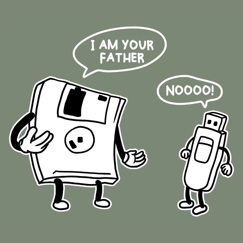 USB Disk Funny Information Technology Computer