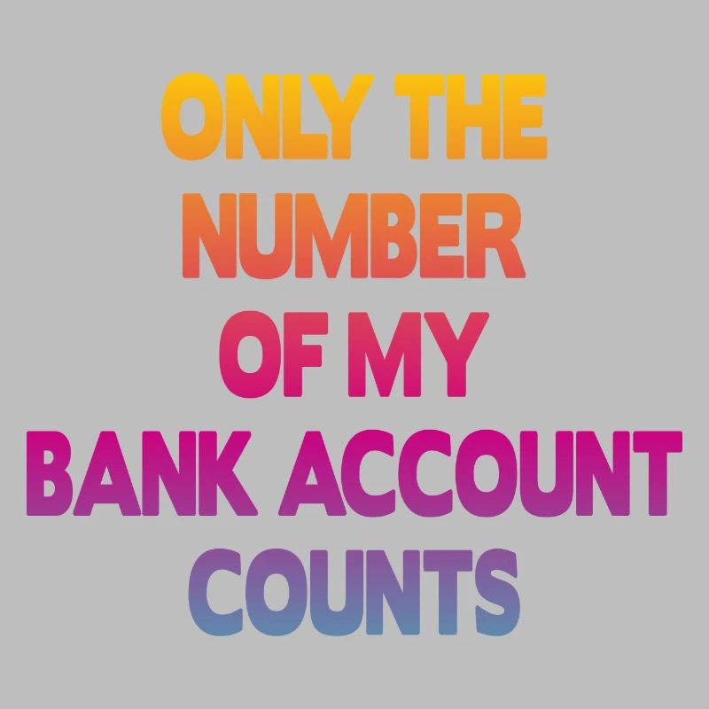 Seul le numéro de mon compte bancaire compte