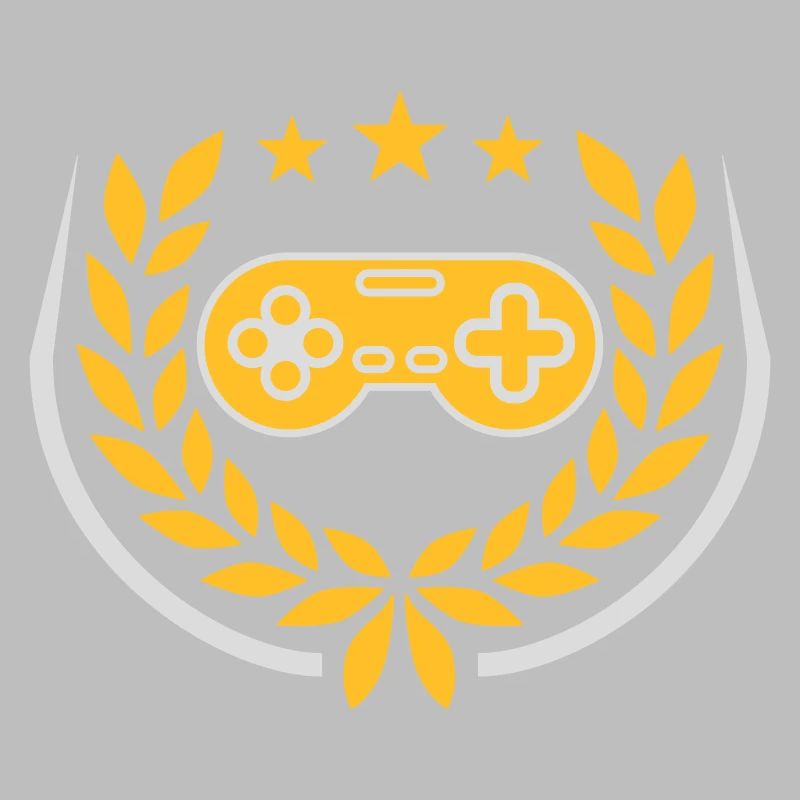 Laurel Wreath Retro Gamer Controller