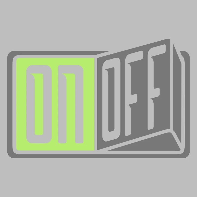 switch on off switch button off