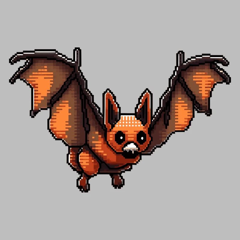 Flying fox rappelle les graphismes rétro du jeu vidéo 8 bits