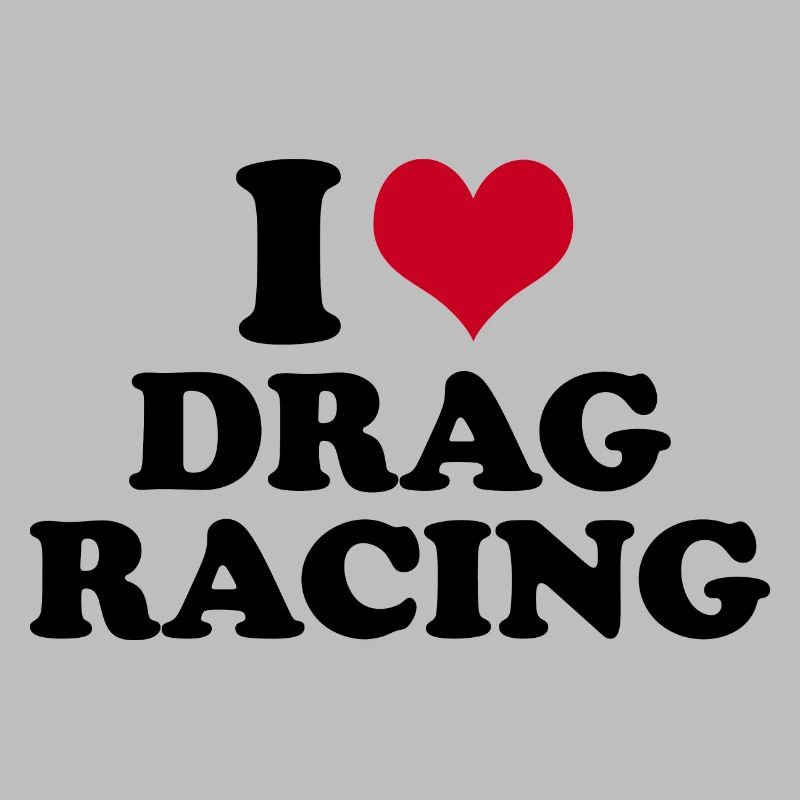 J’adore les courses de dragsters