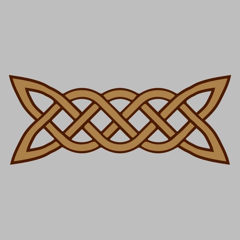 Celtic knot pattern