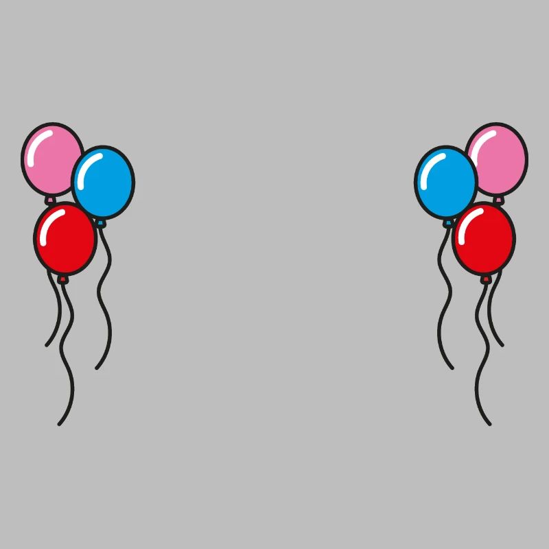 Luftballons Geschenkidee