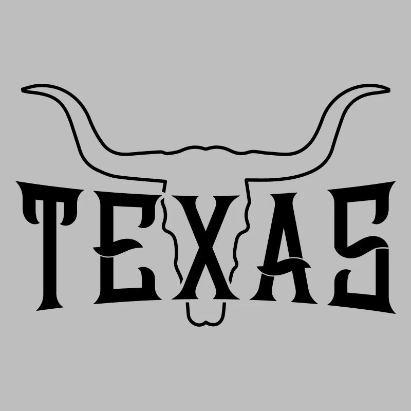 texas bulle skeleton symbol