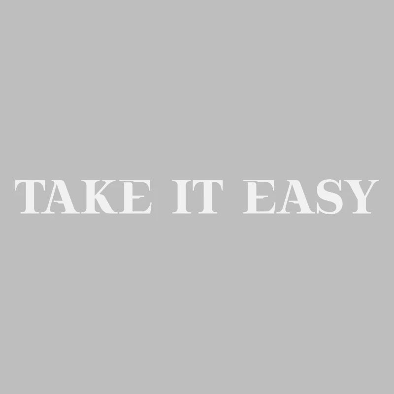 Take it easy Geschenkidee