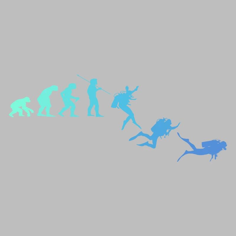 Tauchen Taucher Evolution