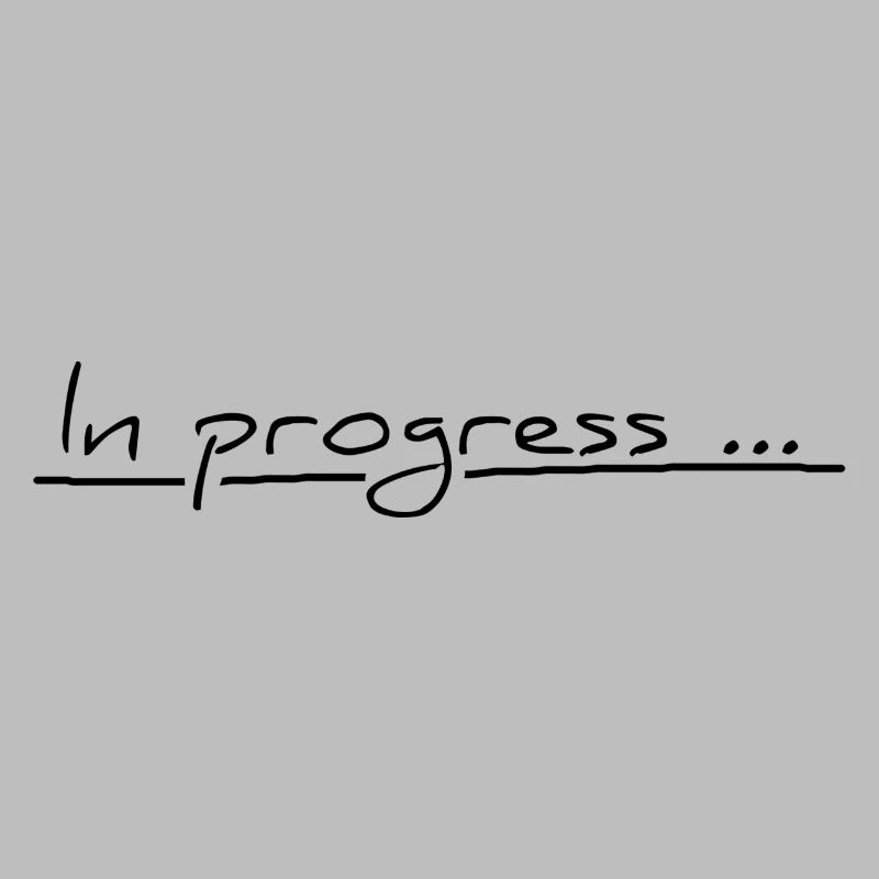 In progress ...