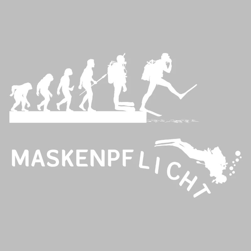 Evolution Taucher Maskenpflicht