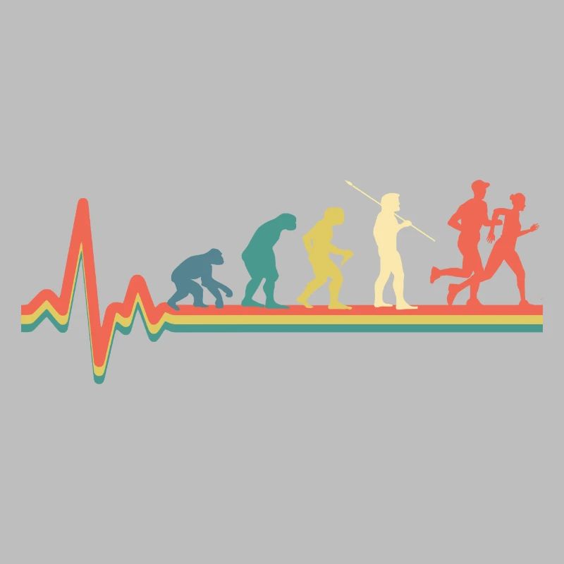 Jogger Jogging Evolution Sport Athlétisme