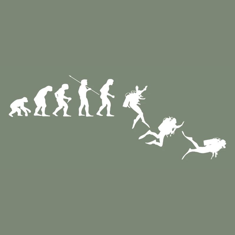 Diving Evolution Diver Gift