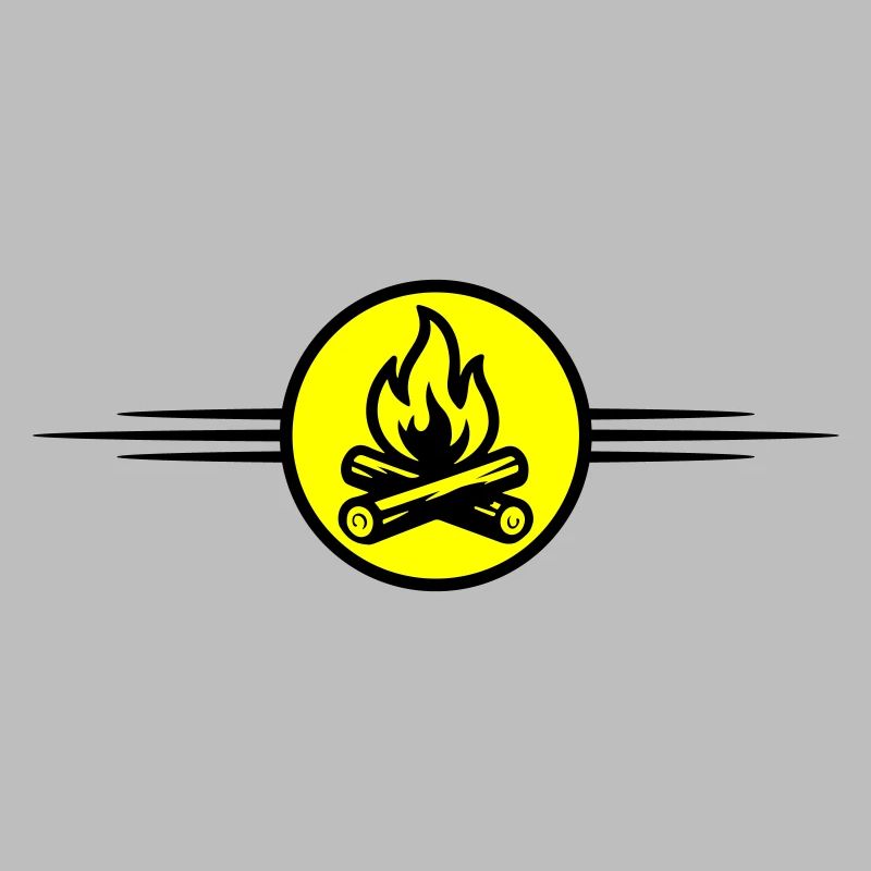 Feu Feu Icône Feu