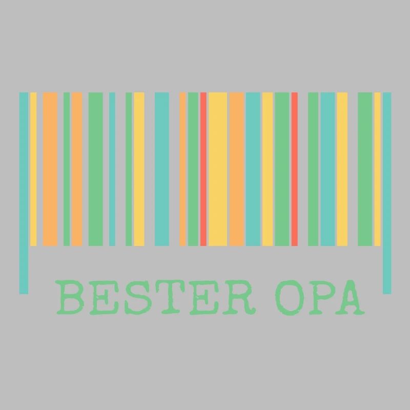 Strichcode Bester Opa