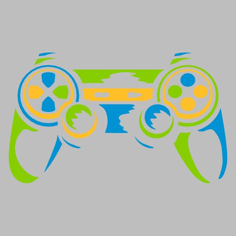 Colorful Controller Retro Console