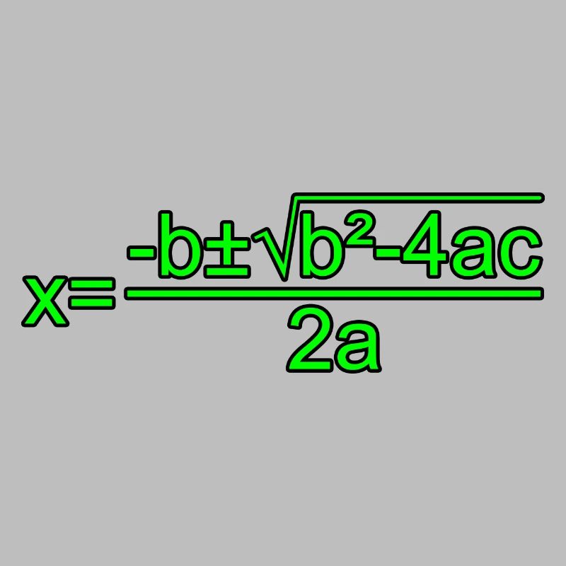 Quadratic Formula for Math class 3