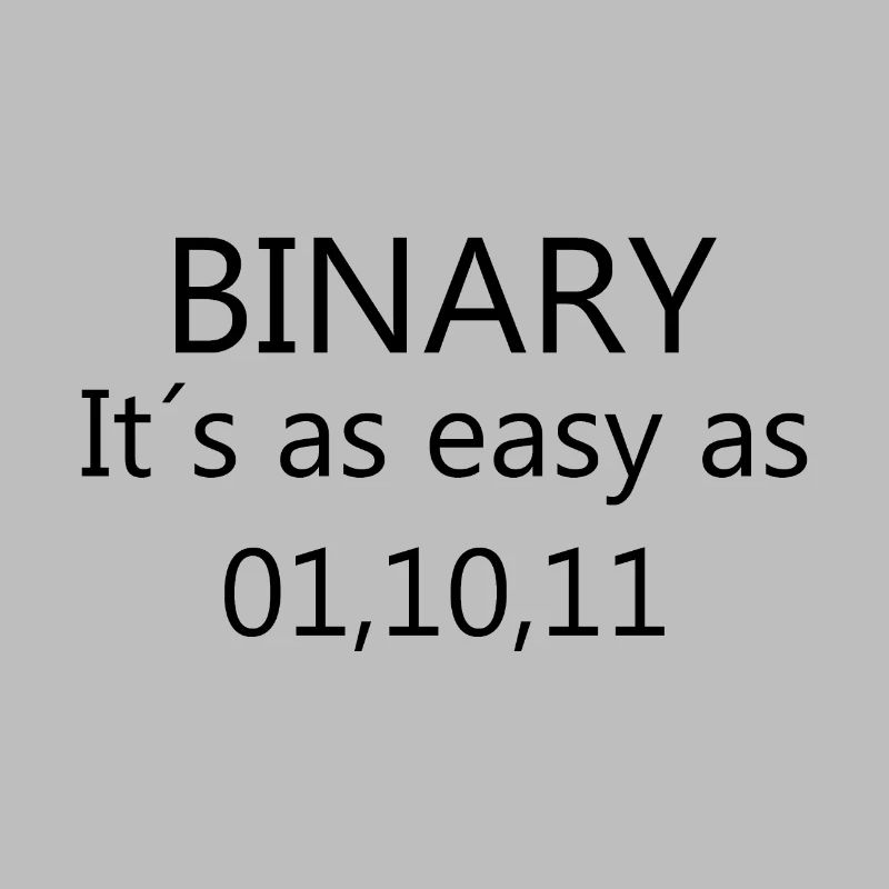 Binary - It´s as easy as 01 10 11 Computer Science