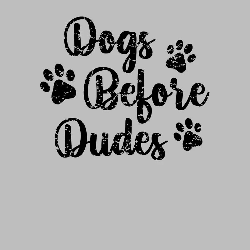 Chiens devant des mecs