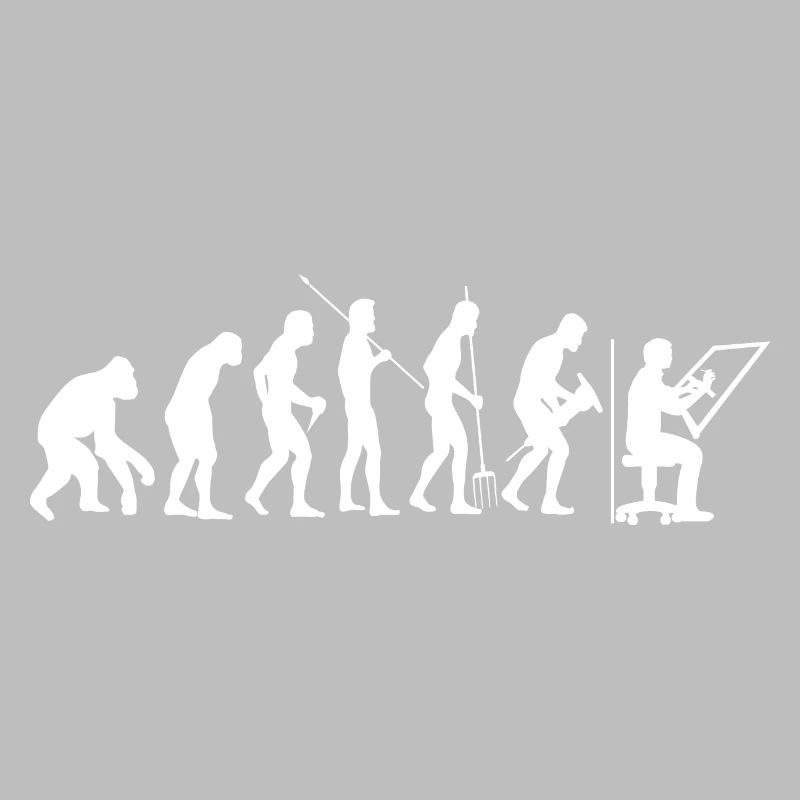 Dessinateur Architecture Slogan Chef de chantier Architecte