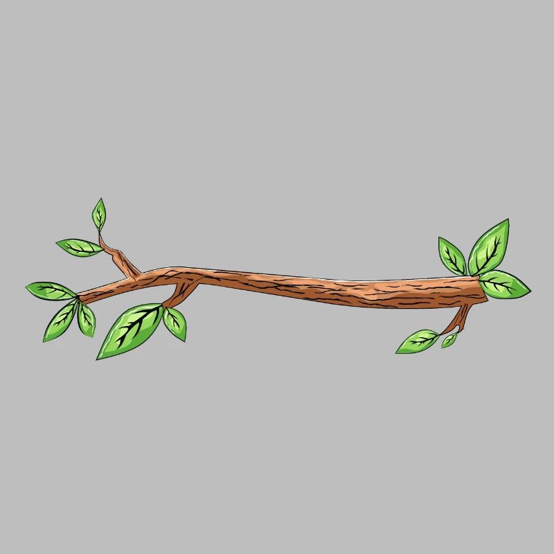 branch tree drawing leaf