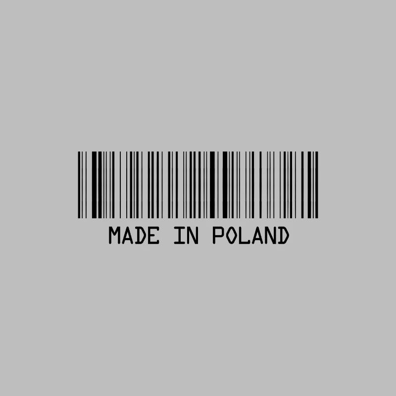 Fabriqué en Pologne - Pologne - Pologne - Code-barres - Dash