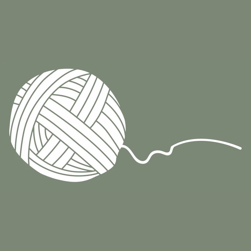 Wool wool tyre white (vector object)