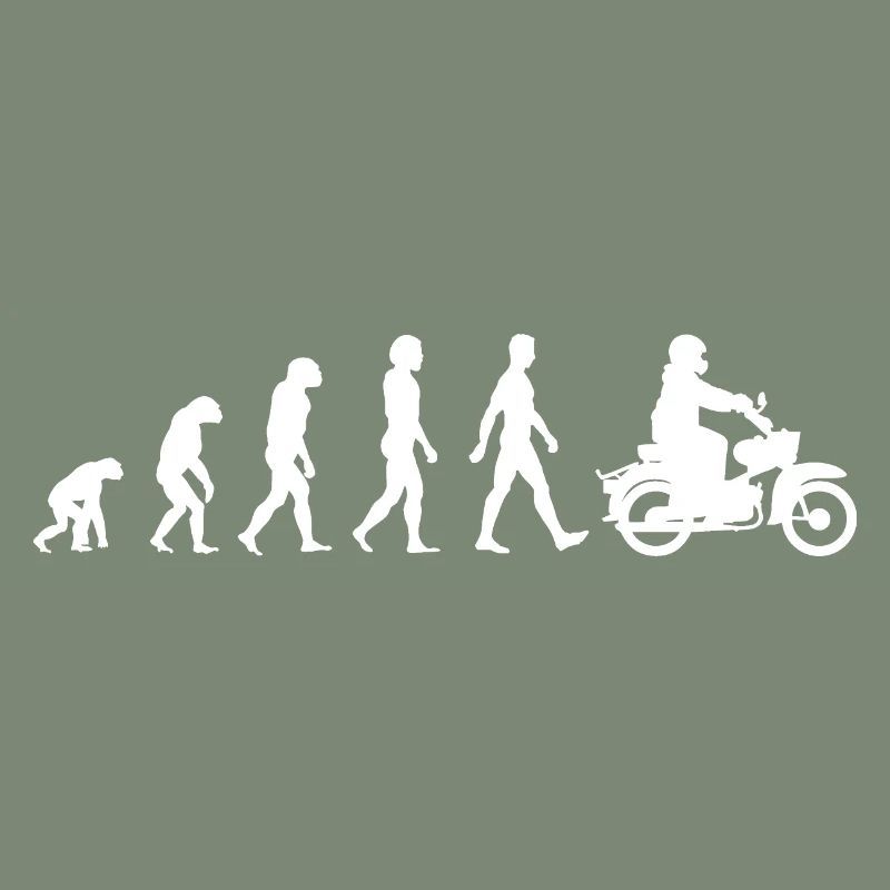 Moped Moped Evolution Moped driver