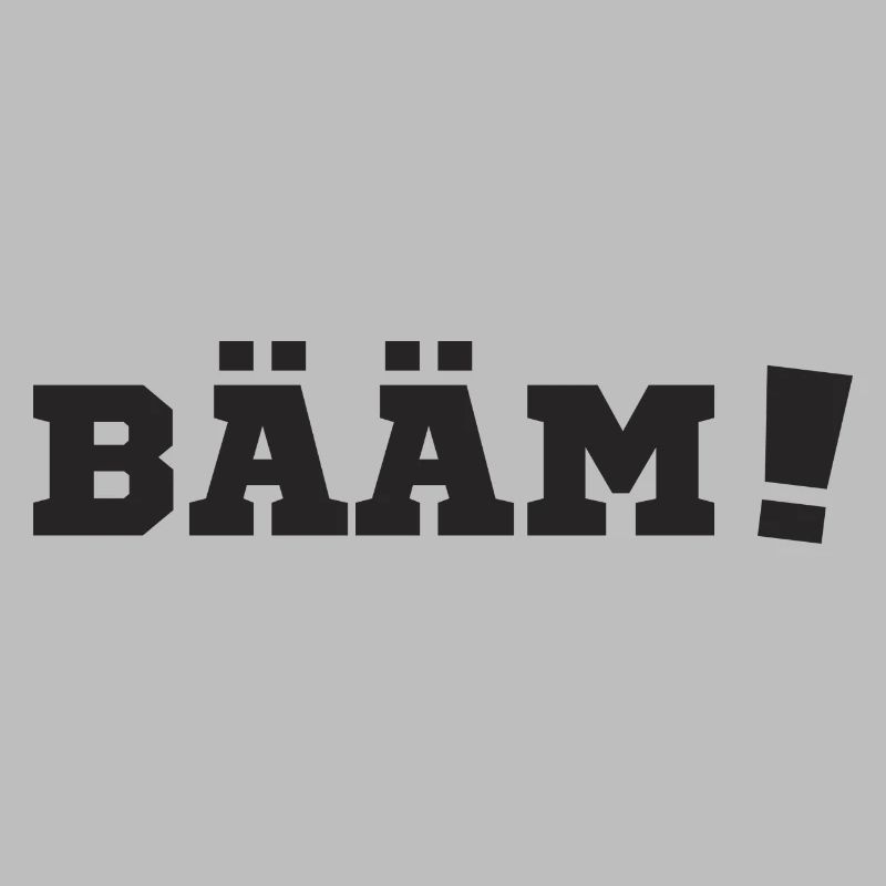Bääm - da bin ich