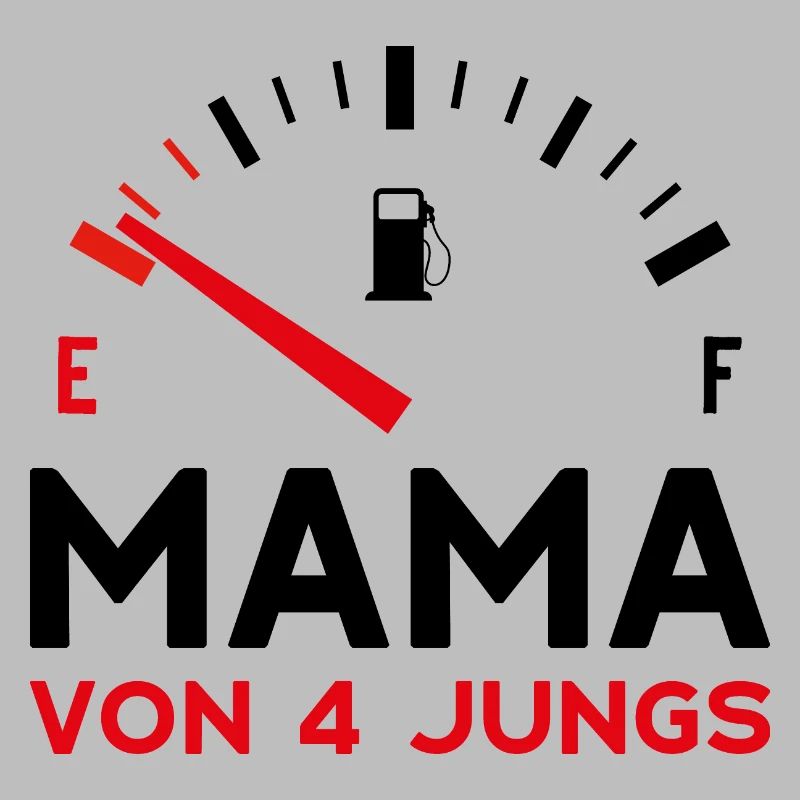 MAMA 4 SÖHNE MUTTERTAG MUTTER VIER JUNGEN