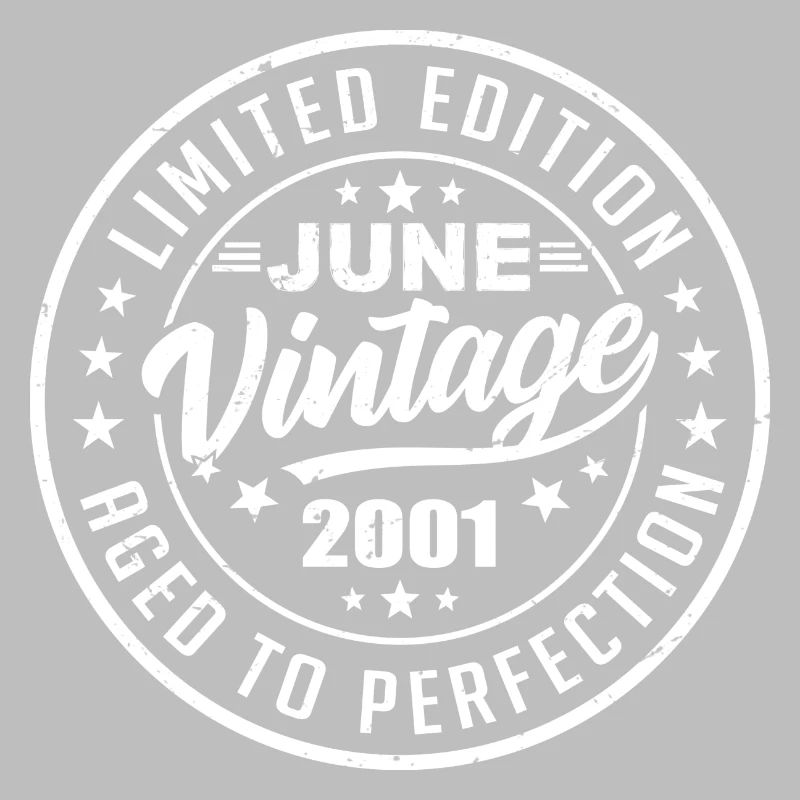 Juni 2001 Geburtstagsgeschenk 2001 Juni 2001 Retro