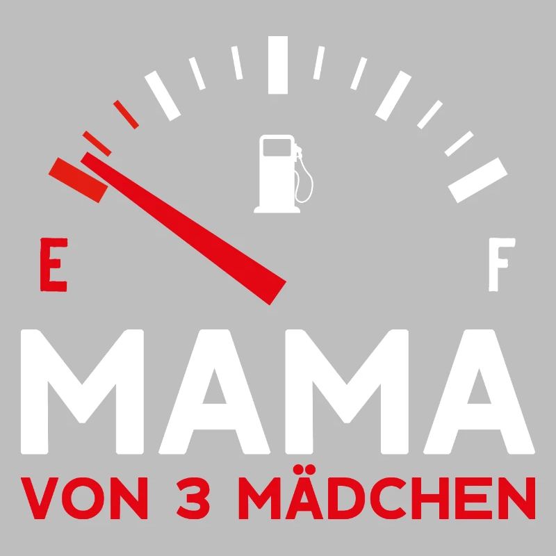 MAMA 3 MÄDCHEN DREI TÖCHTER MUTTERTAG