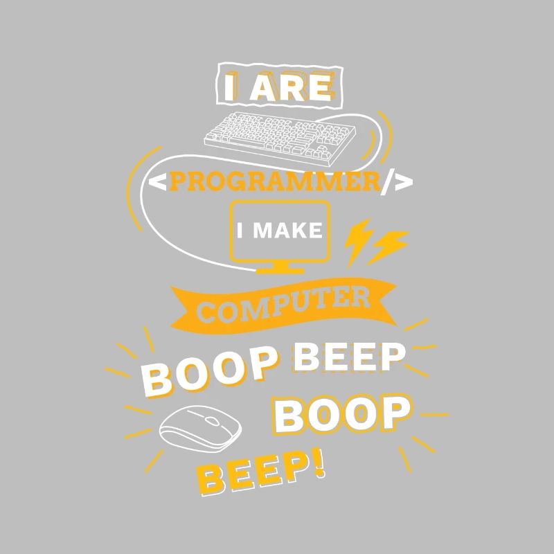 Programmierer Tshirt Geschenk Lustig Boop Beep